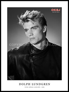 Dolph Lundgren 30x40 cm
