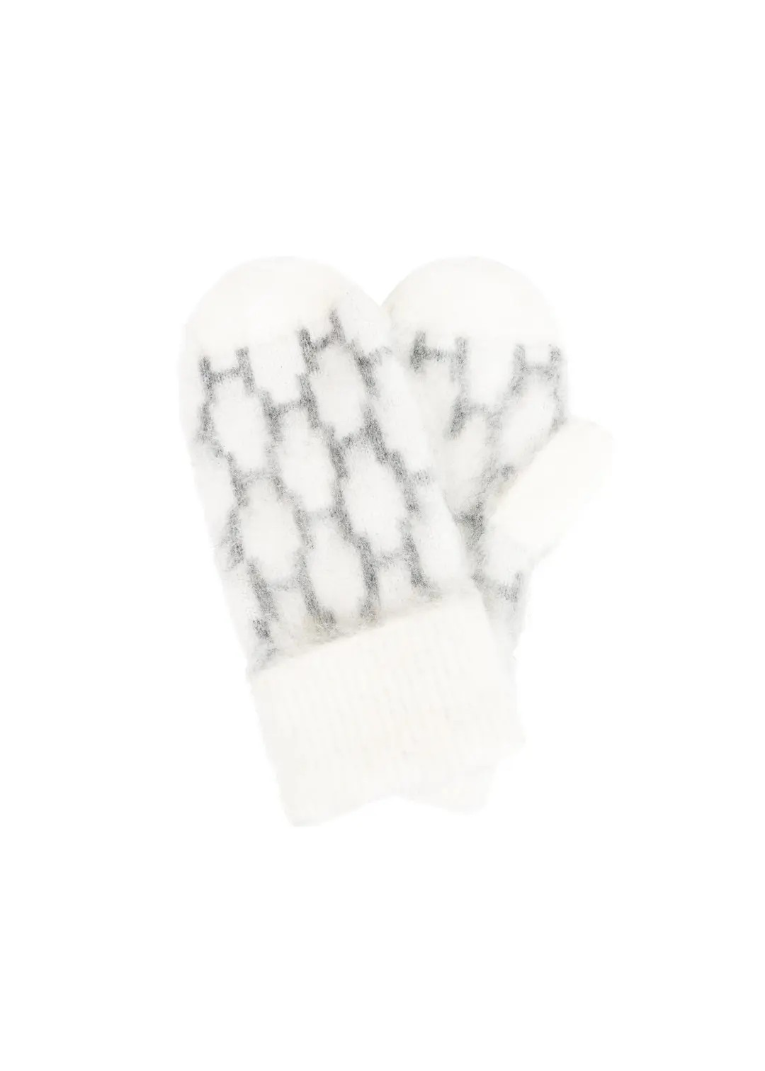 Gera Mittens - Offwhite - Hést