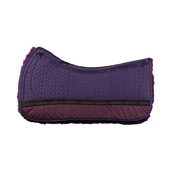 EDIX® Westernpad Premium, äkta Merinoull (inkl. 8 st ilägg), lila