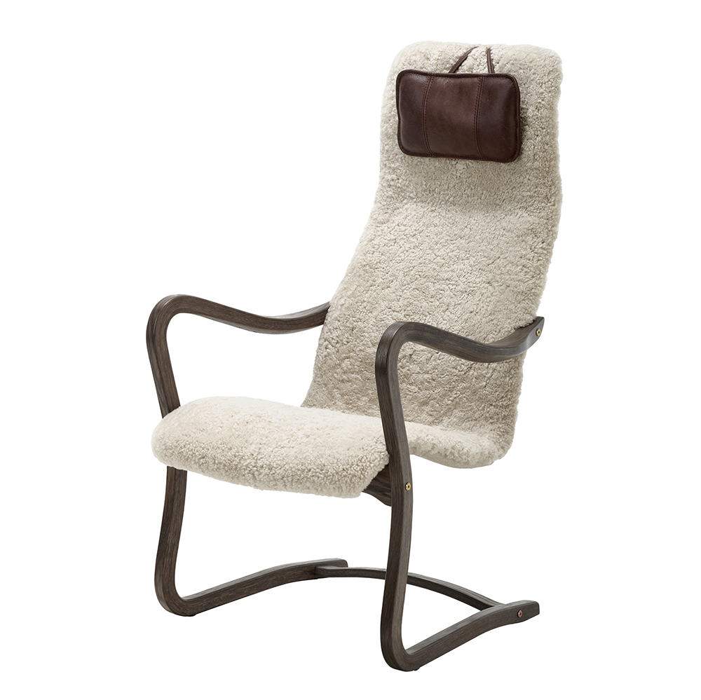 Luna Armchair (Oiled oak/sheepskin) - Package price - Bröderna Anderssons