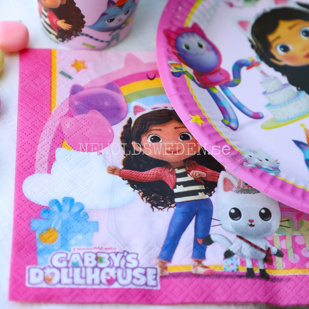 GABBYS DOLLHOUSE Servetter 33x33 cm - 20-pack - FSC - 89 - 3