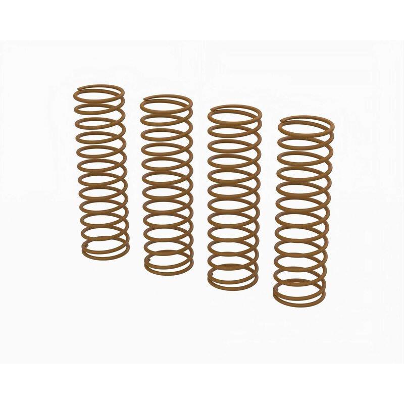 ARRMA Shock Spring Set E, 0.50N/mm, Bronze (4): GROM