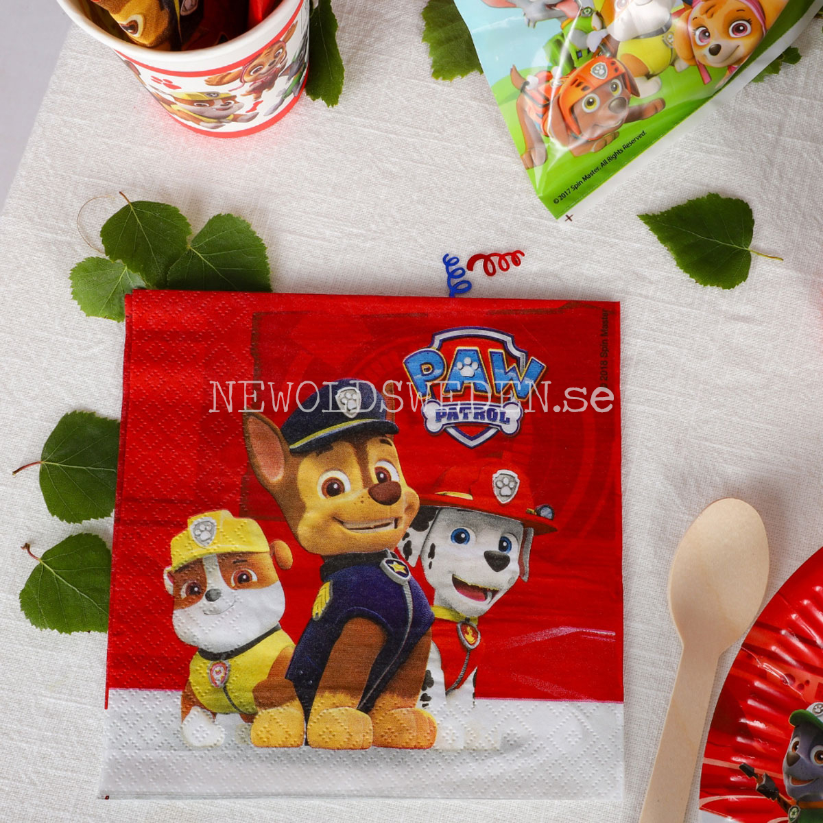 PAW PATROL Servetter 33x33 cm - 20-pack - FSC - 89 - 2