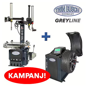 KAMPANJ! Montering & balansering paket PLUS+ Grey Line
