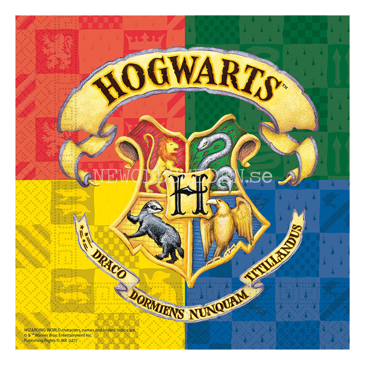 HARRY POTTER Servetter 33x33 cm - 20-pack - FSC - 89
