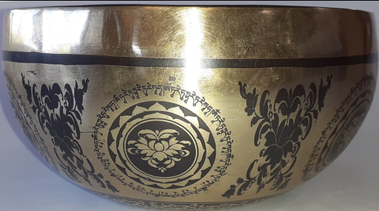 Special Singing Bowl Carving: TARA  - 2