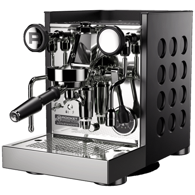 Rocket Espresso Milano - Appartamento  TCA - Svart/Svart - Espressomaskin