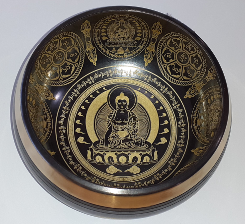 Singing Bowl Black: SPECIAL-BUDDHA