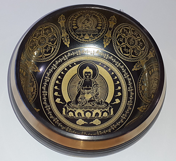 Singing Bowl Black: SPECIAL-BUDDHA
