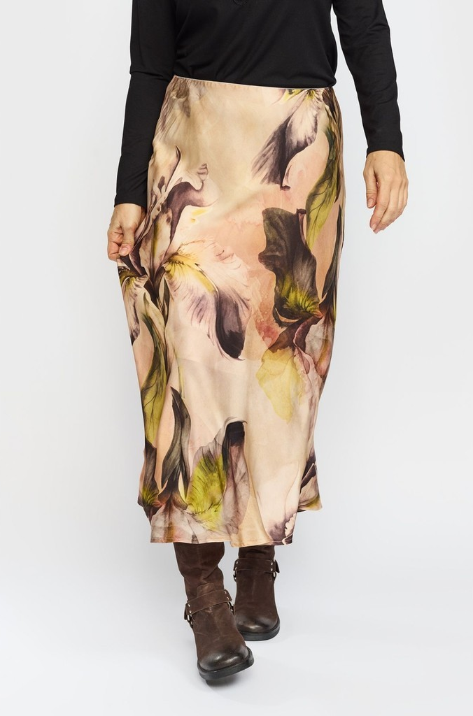 Georgina Skirt - Sand Leaf - 2-Biz