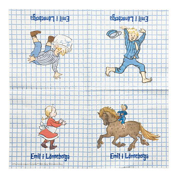 EMIL I LÖNNEBERGA Servetter 33x33 cm - 16-pack - 89