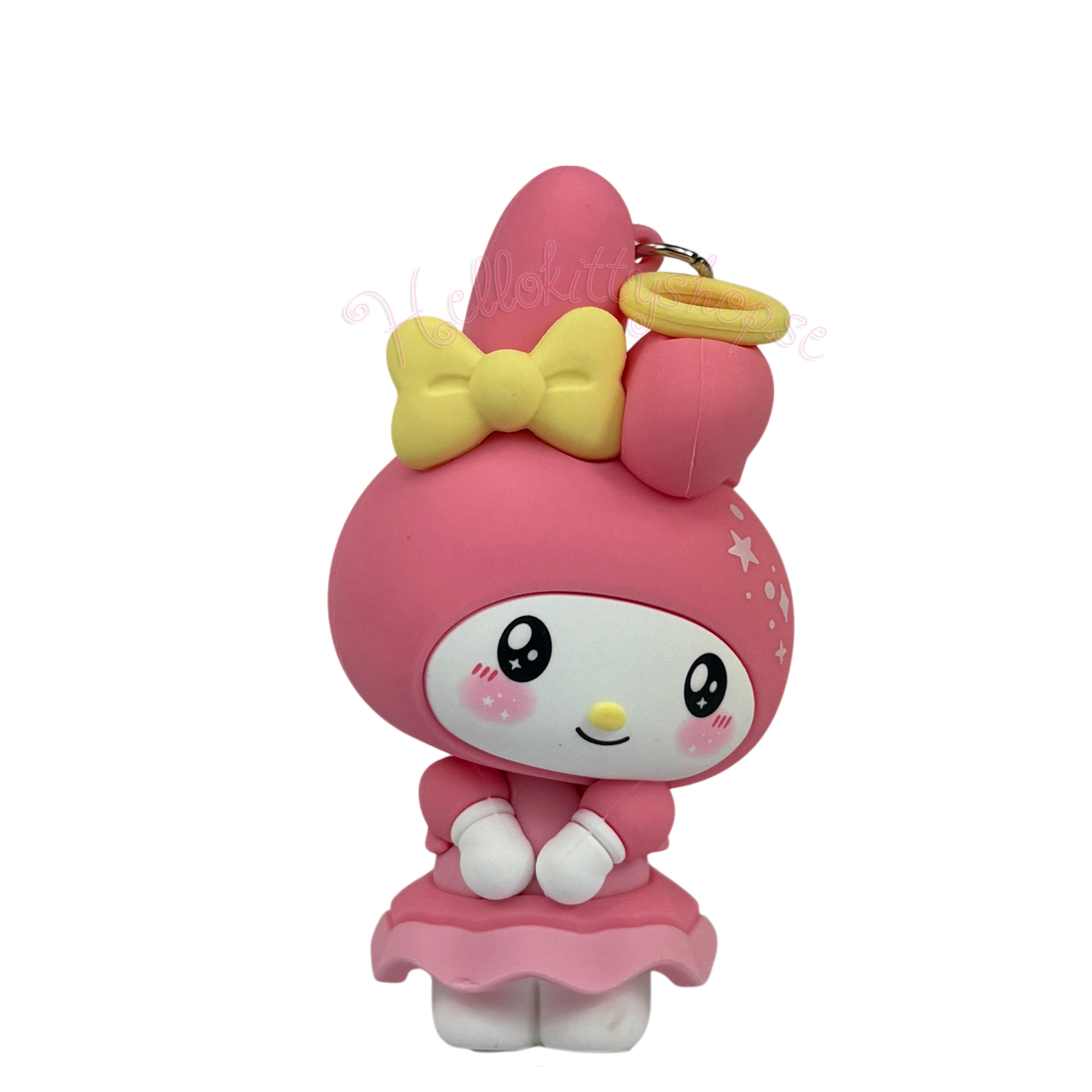 Kuromi & My Melody Angel & Devil Collector Figurine Bag Clips - My Melody 9 cm - 7