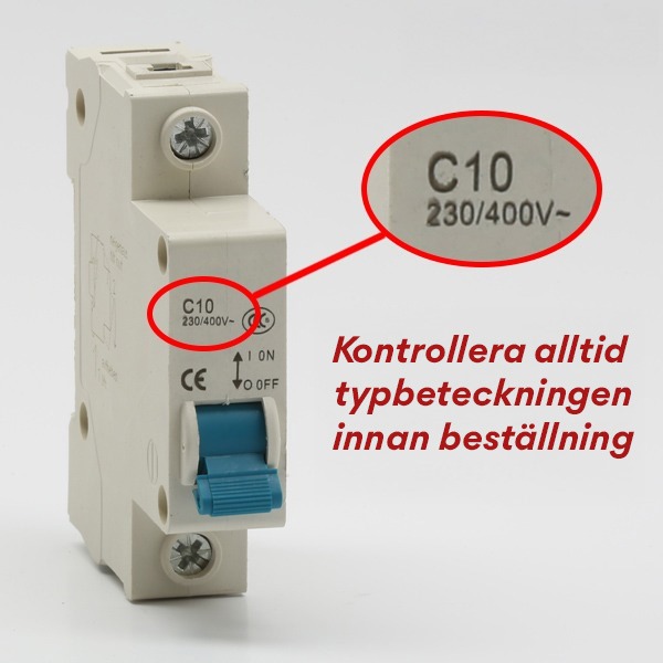 Automatsäkring C6 - 2