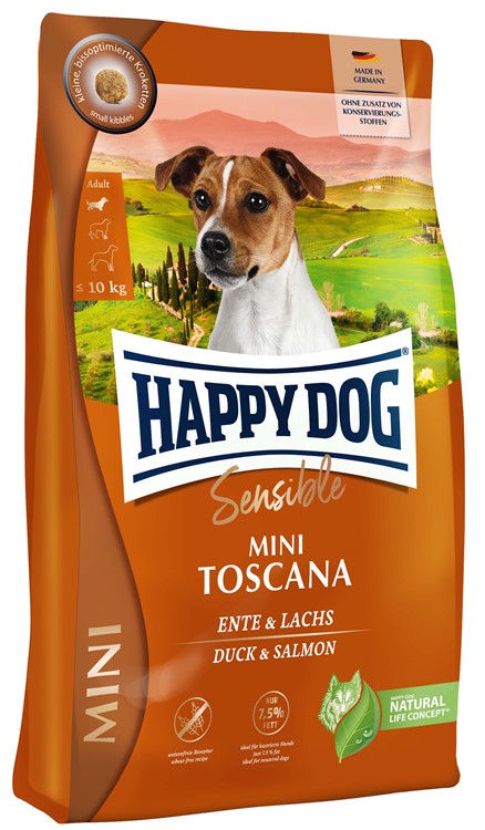 HappyDog Sens. Mini Toscana, 800 g