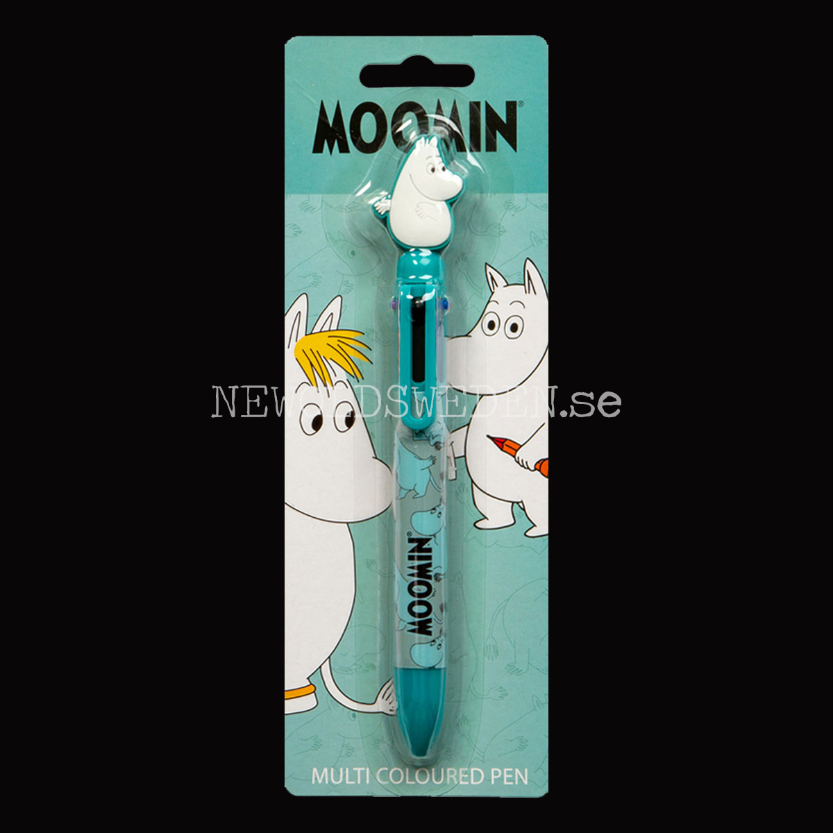 Multibläck penna med 6 olika färger - MOOMIN