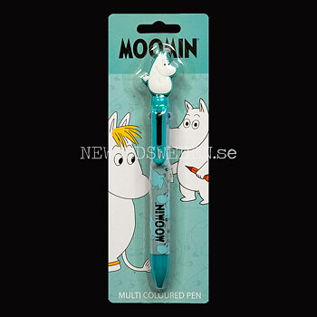 Multibläck penna med 6 olika färger - MOOMIN