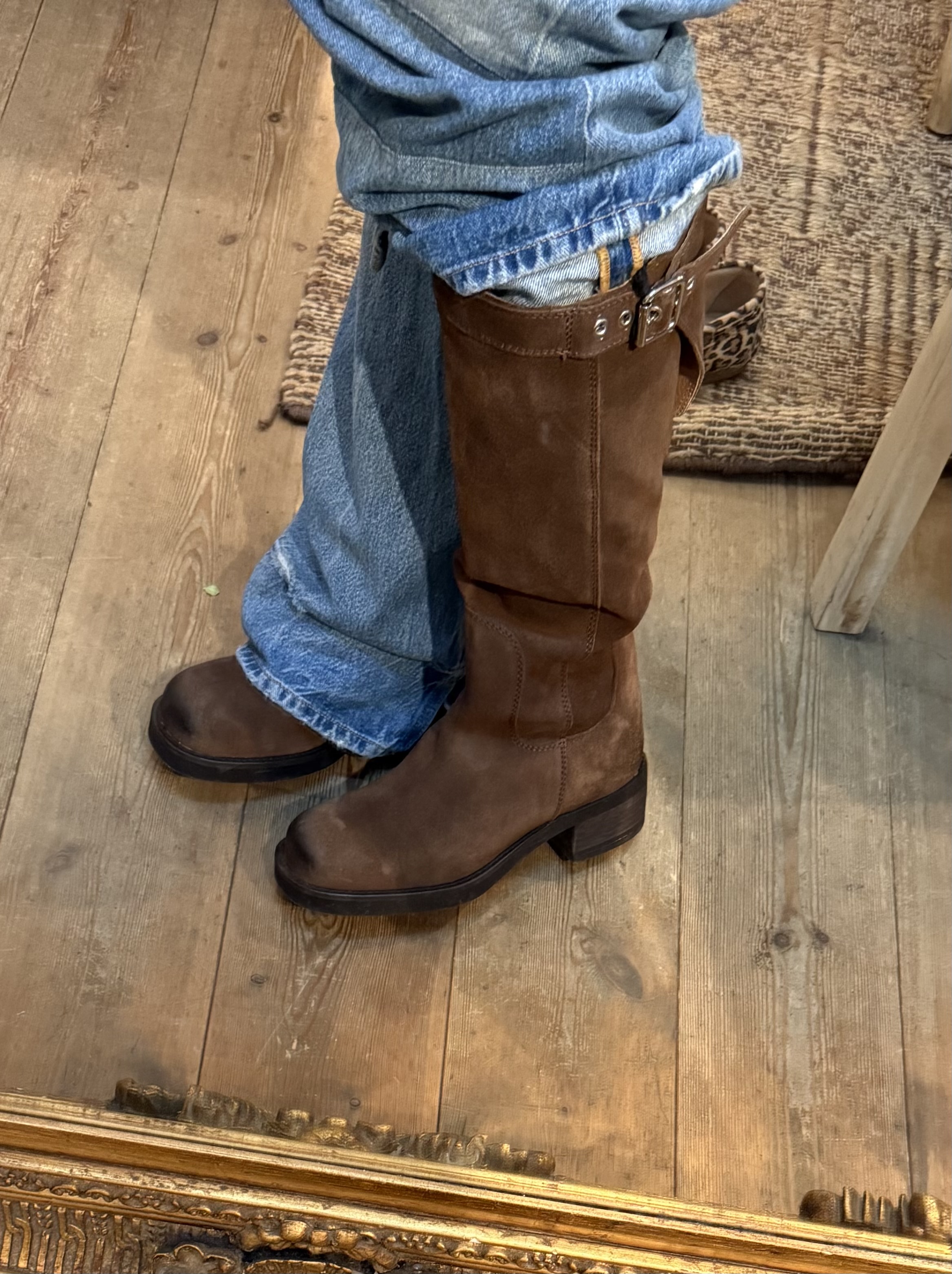 Pavement Annie bruna mocka boots