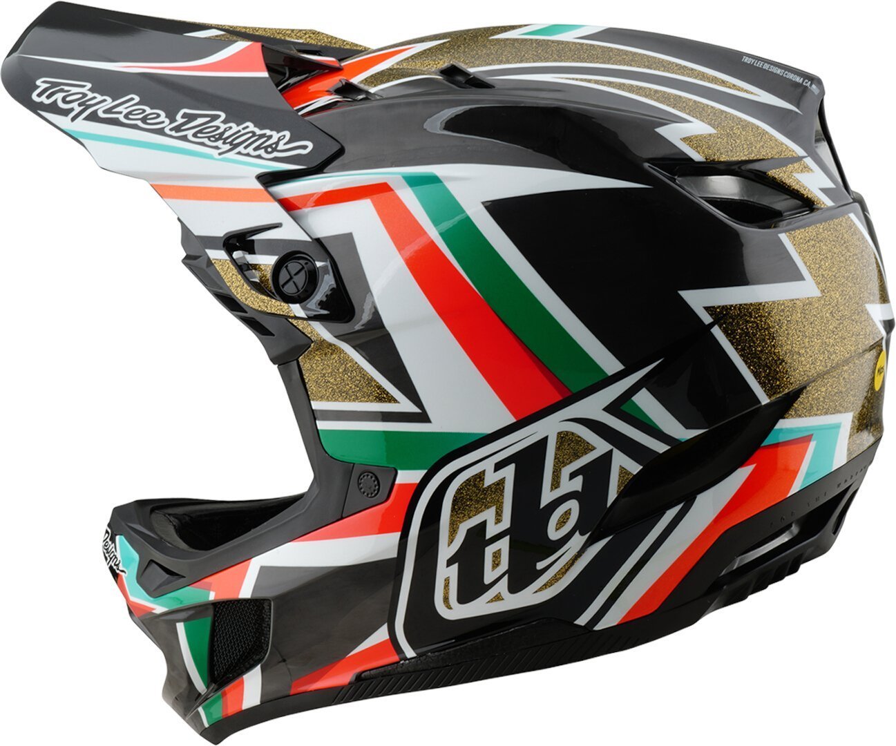  Troy Lee Designs Troy Lee Designs D4 Mips Frames Carbon  Helmet Size M - 2