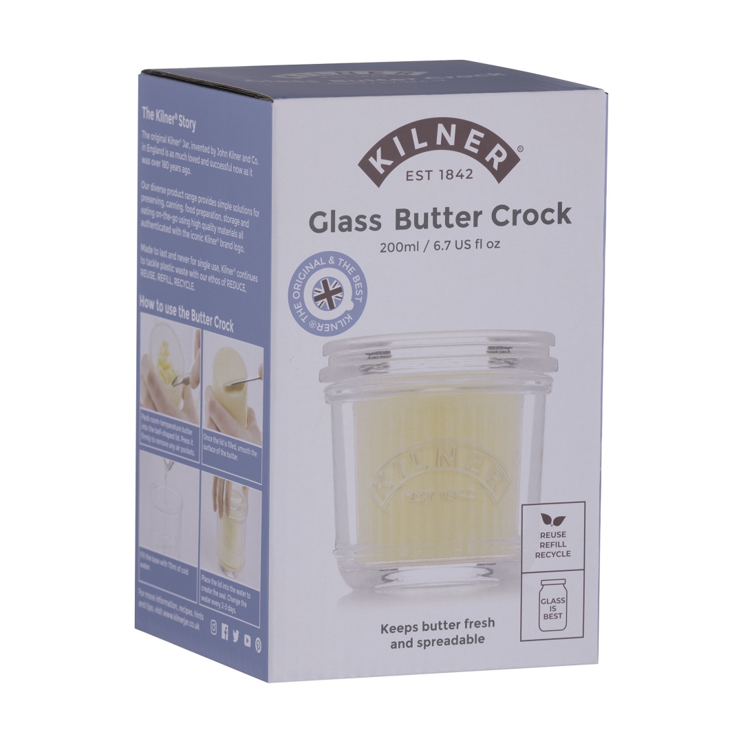 Smörklocka Beurrier Kilner Glas - 9