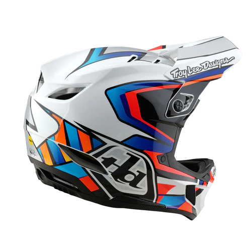 D4 Composite Helmet Frames White / Silver Size M/L - 2