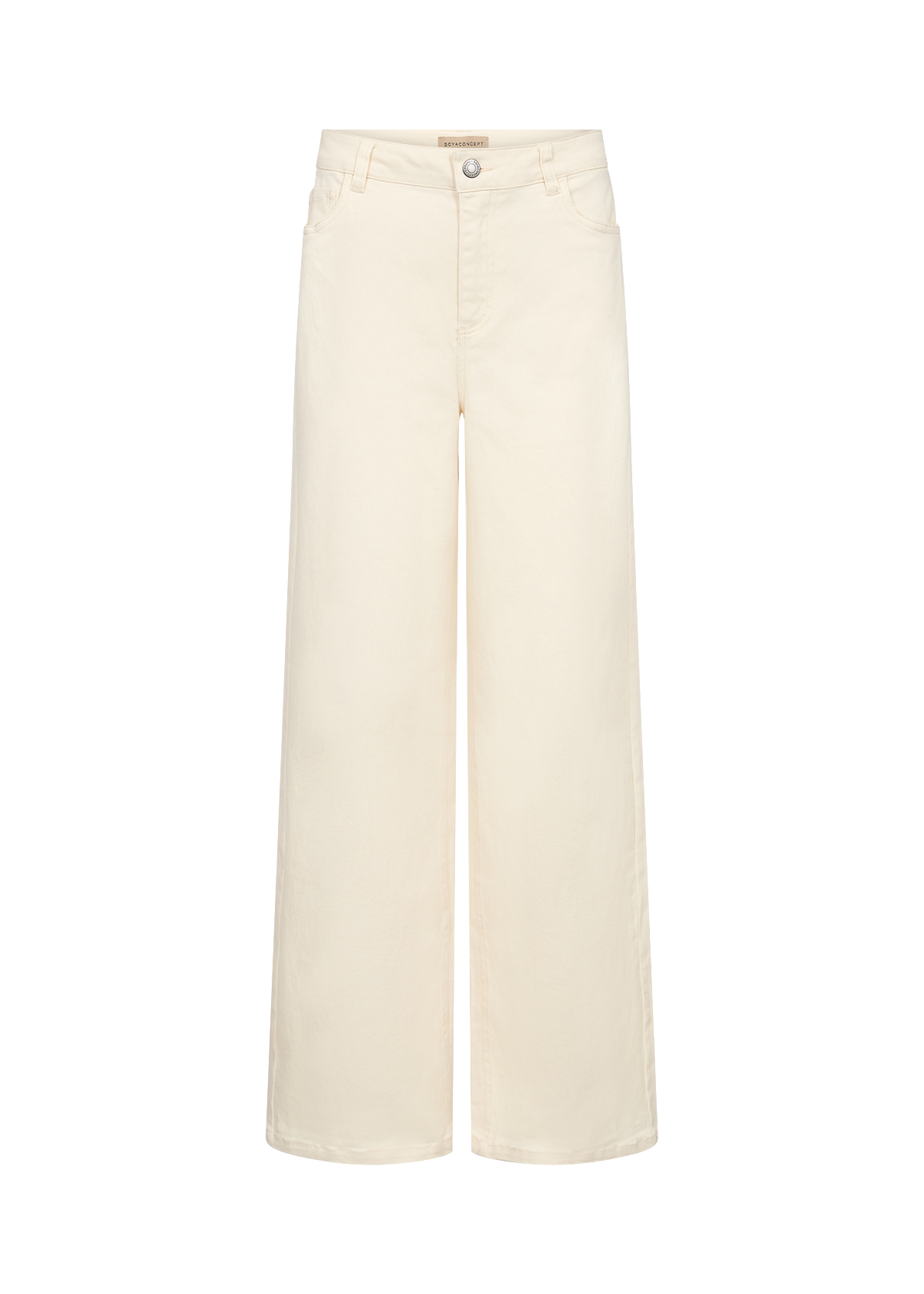 SC-BESS 2-B Pants Bomullsbyxa med vida ben - 4