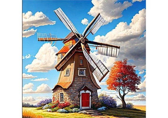 Väderkvarn, Noessa Diamond Painting