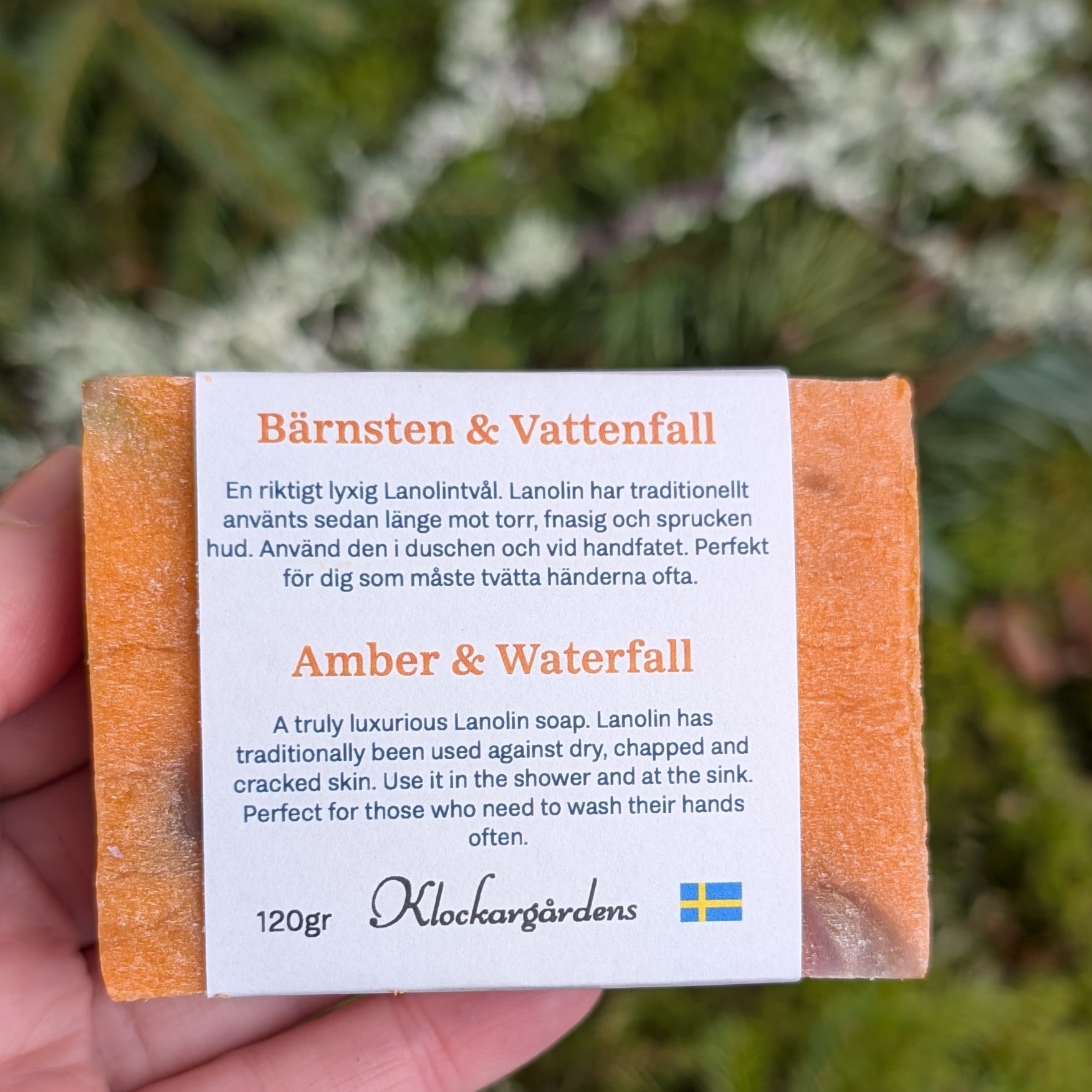 Bärnsten & Vattenfall - Naturtvål