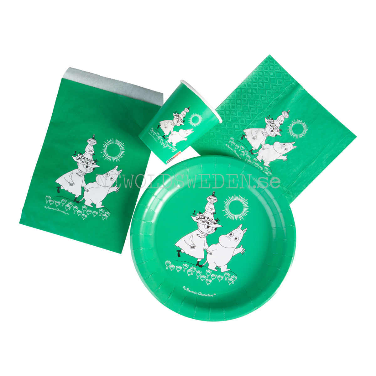 MOOMIN Pappersmuggar 200 ml - 8-pack - FSC - 89 - 3