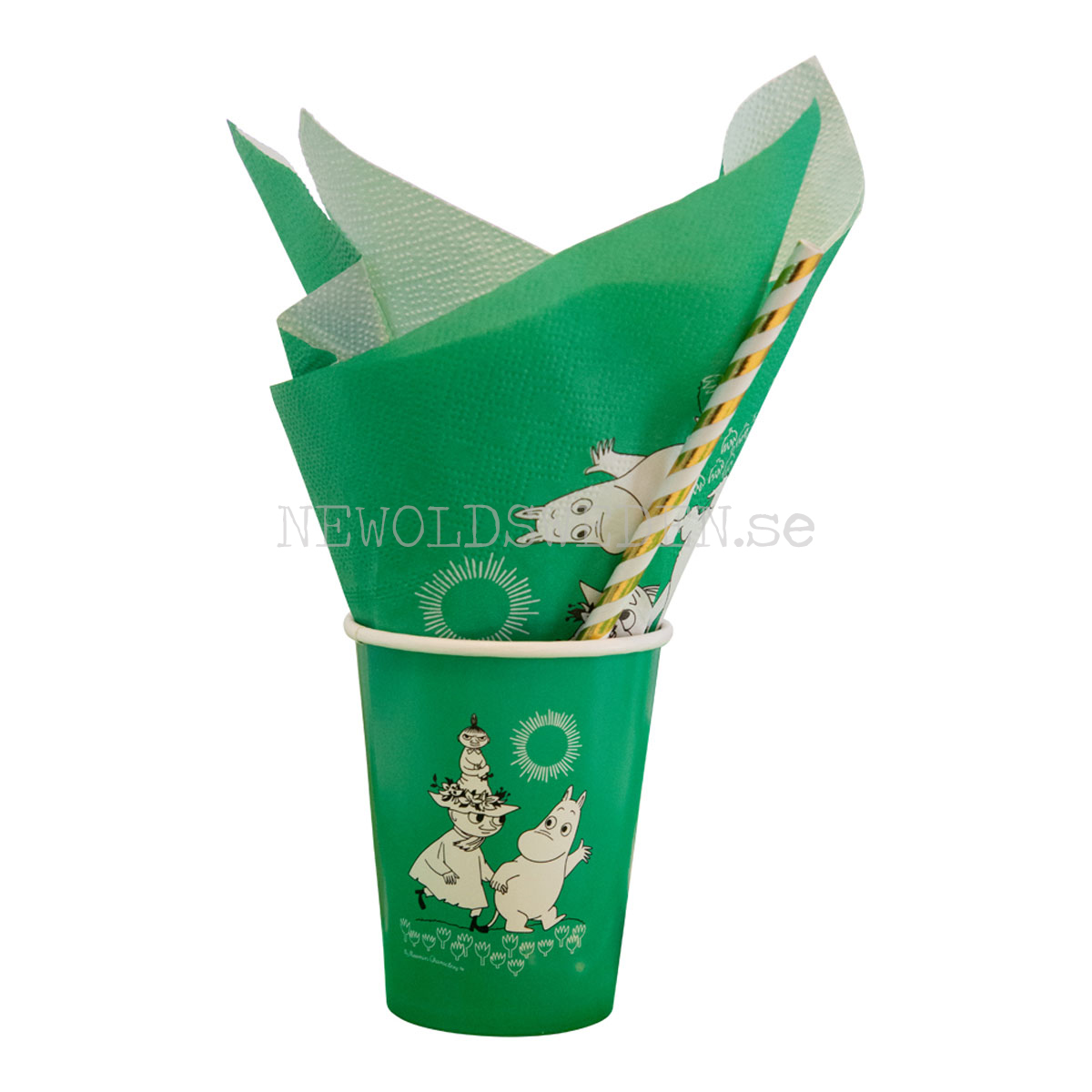 MOOMIN Pappersmuggar 200 ml - 8-pack - FSC - 89 - 2