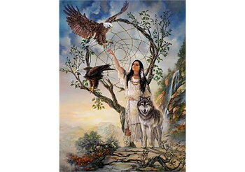 Indianflicka, Noessa Diamond Painting