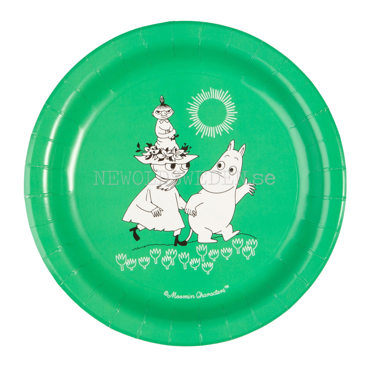 MOOMIN Papperstallrikar 23 cm - 8-pack - 89