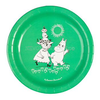 MOOMIN Papperstallrikar 23 cm - 8-pack - 89