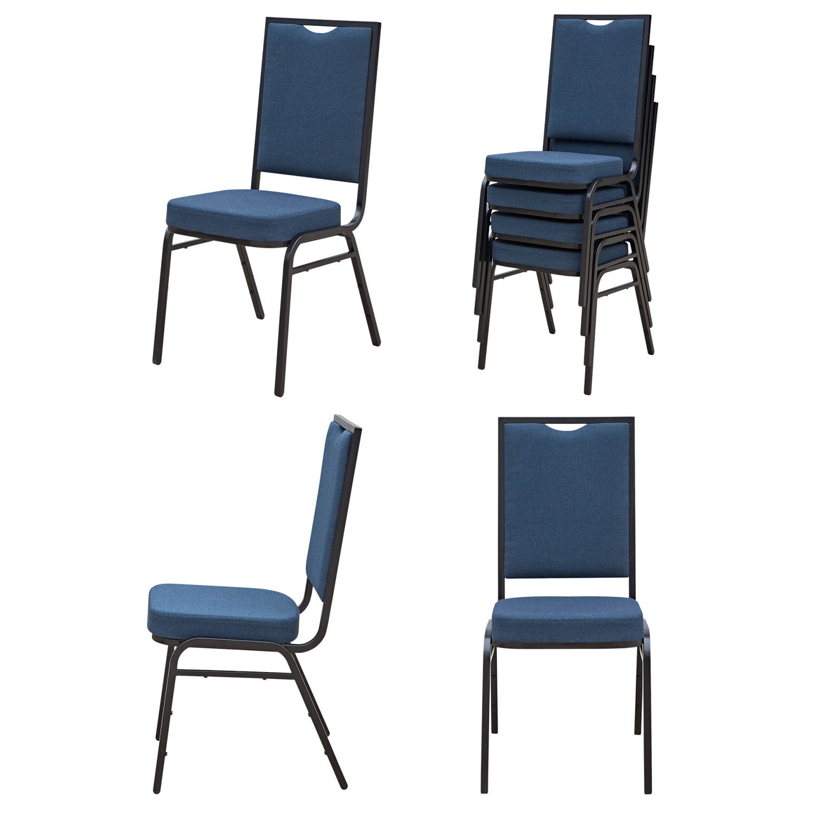  Bankettstol Alicante modern med tyg från DAVIS fabrics - 2