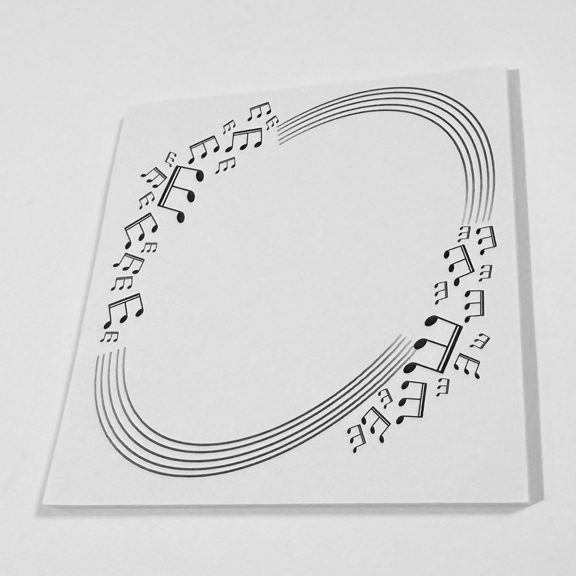 Post-It-Block Noter Oval