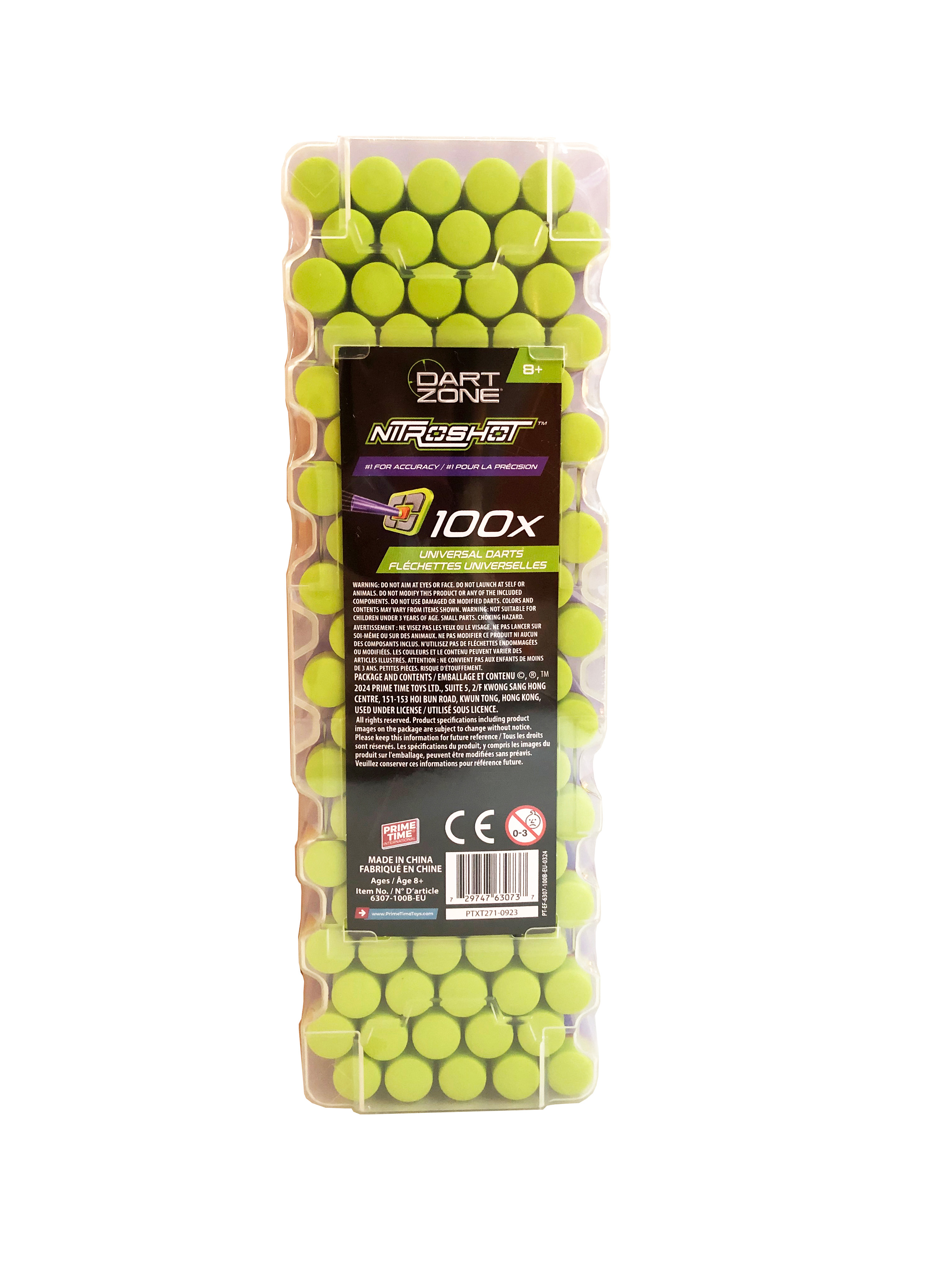 Dart Zone darts 100 Nitroshot refill