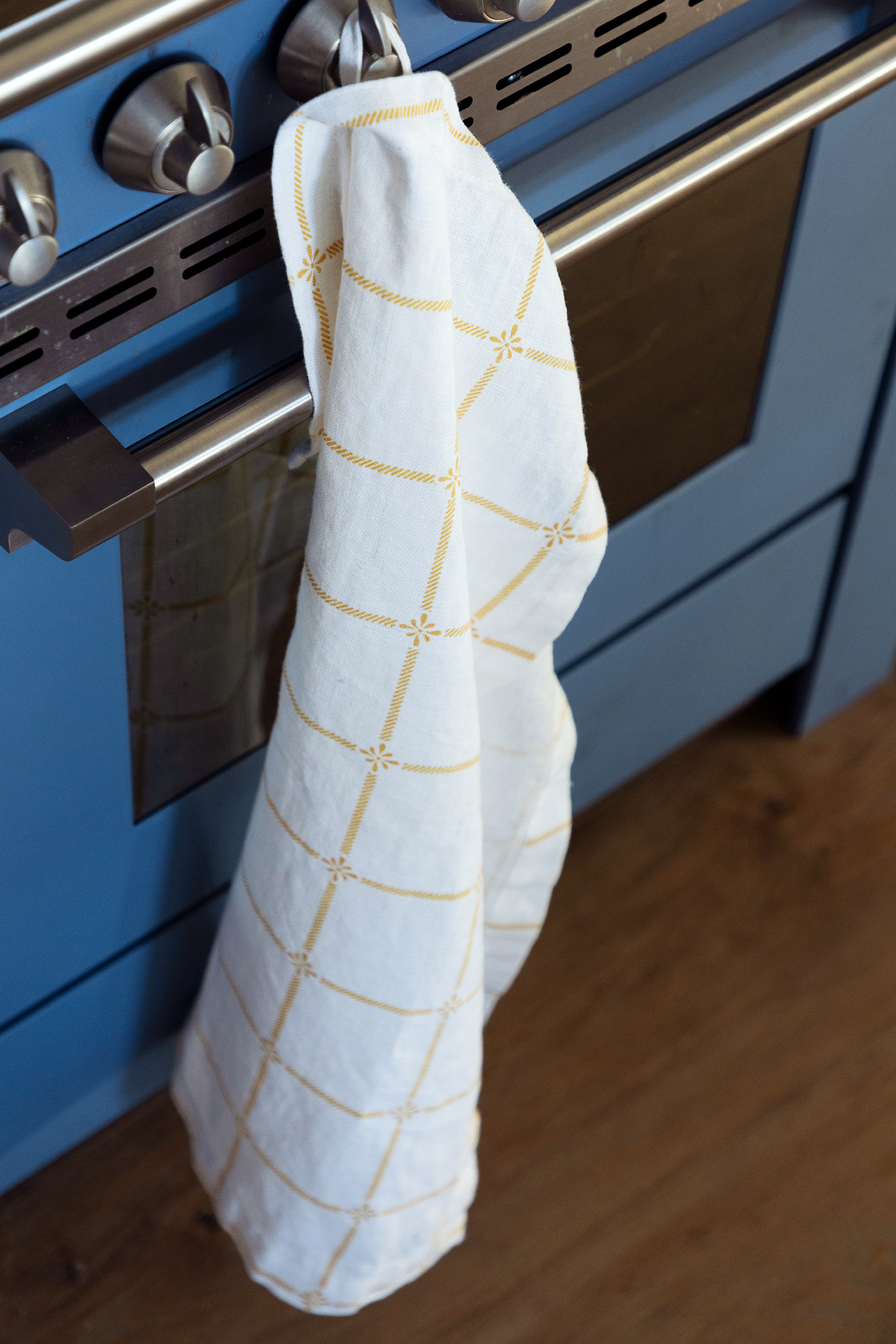 Linnehandduk Classic Yellow - 5