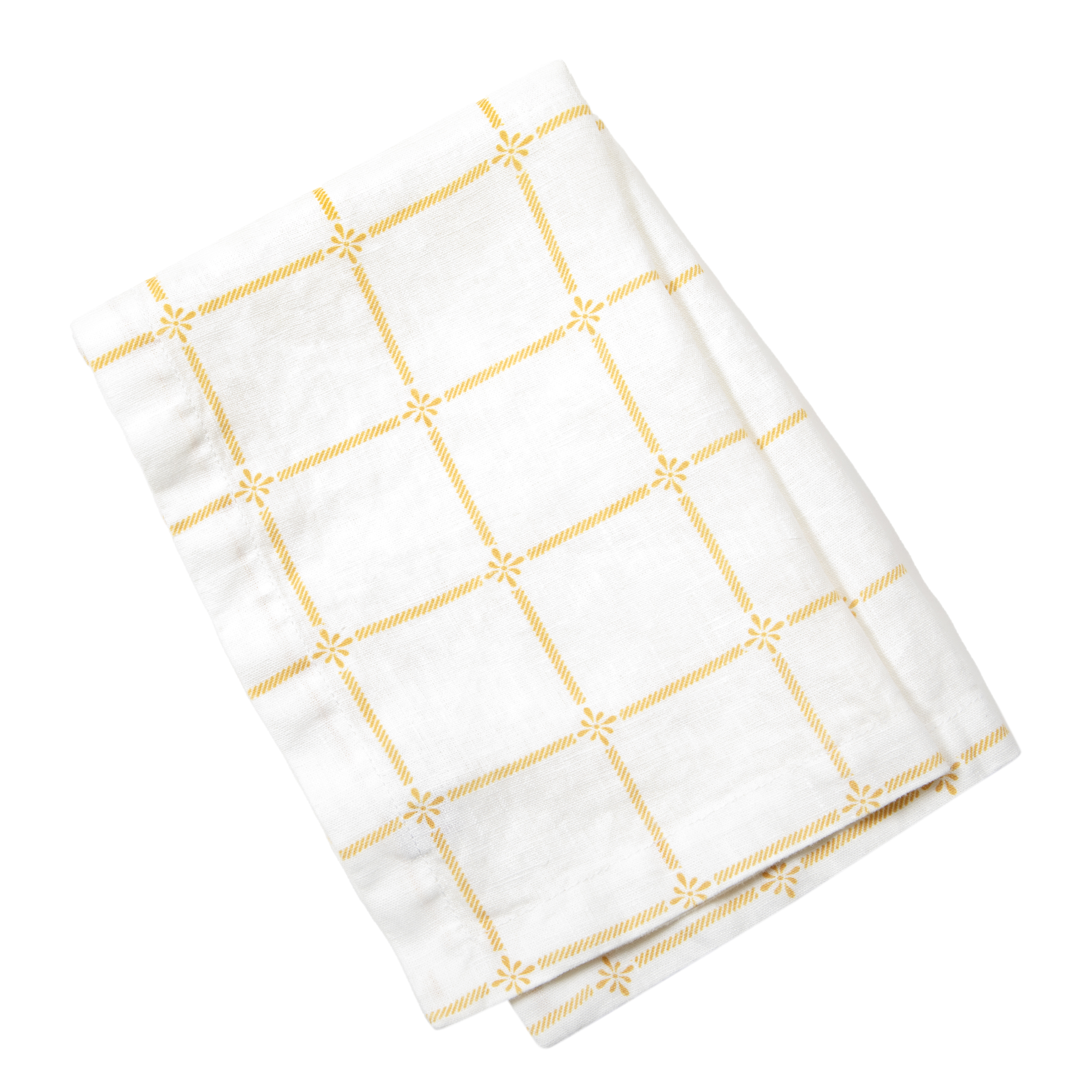 Linnehandduk Classic Yellow - 7