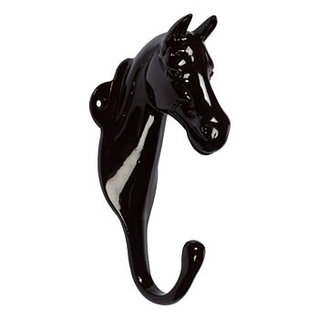 HKM Horsehead Hook Ripustuskoukku - Musta