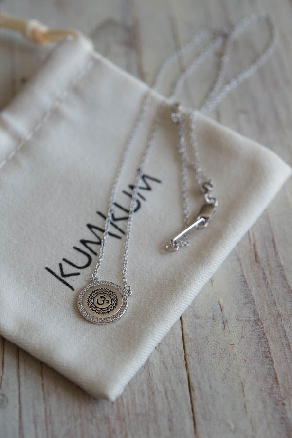 Kum Kum - Yoga Necklace Silver