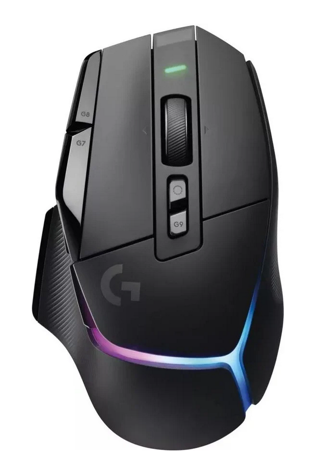 Logitech G G502 X PLUS LIGHTSPEED Trådlös RGB-mus för gaming - Optisk mus med LIGHTFORCE hybridbrytere, LIGHTSYNC RGB, HERO 25K gaming-sensor