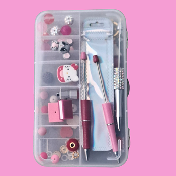 Diy-kit XL  Pärlpennset - Rosadröm