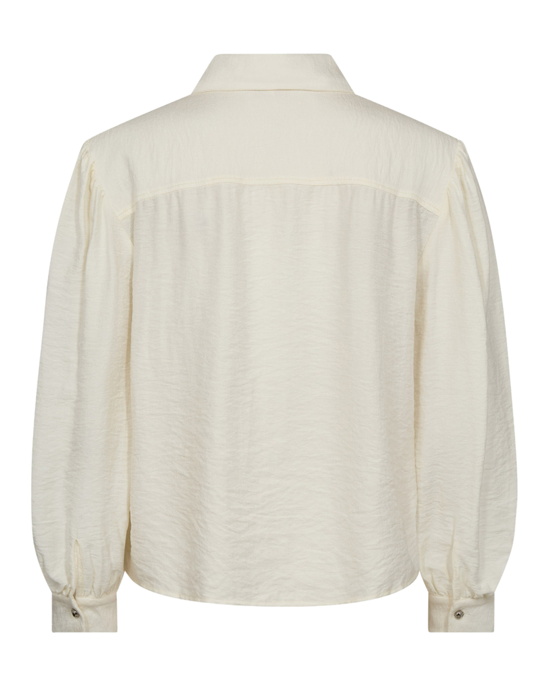 Blus Gloria med krage offwhite - 3