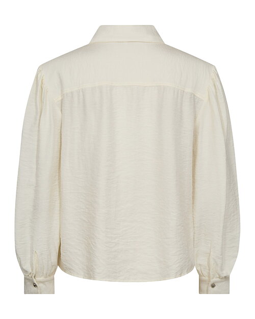 Blus Gloria med krage offwhite - 3