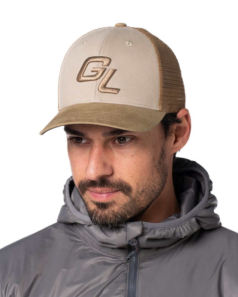 Guideline Mesh Trucker Cap - Vintage Khaki