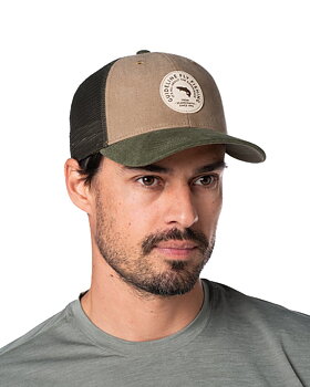 Guideline Badge Trucker Cap - Forest