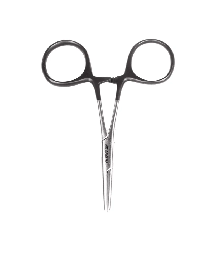 Guideline Spring Creek Forceps 5" - Black/Silver