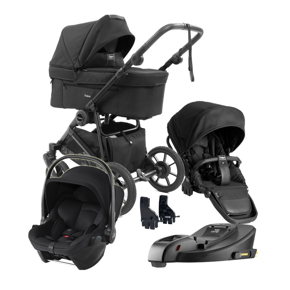 Emmaljunga Super Sonic - inkl Britax Baby-Safe Core Babyskydd och bas - Paketpris
