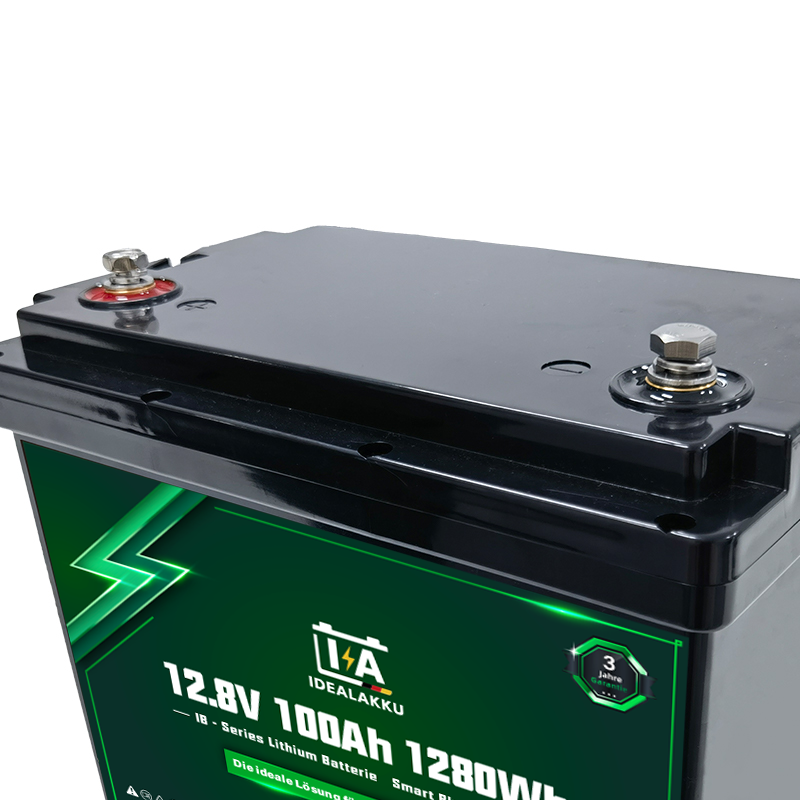 LiFePO4 Batteri 12 Volt 100 Ah , BMS , Bluetooth App , Bodelsbatteri -Idealakku- - 4