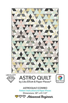 Astro Quilt - Mönster och pappersmallar.