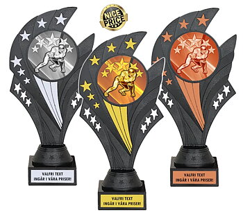 Pokal Black Nova Amerikansk fotboll, inklusive gravyr!
